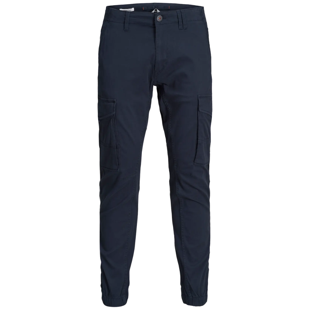 J&J Teget Muške Kargo Pantalone JPSTPAUL JJFLAKE CARGO AKM 542